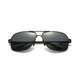POLARSNOW 2017 Square Sunglasses Metal Frame Men Goggle Polarized Sun Glasses Brand Designer Safe Driving Eyewear Male Oculos