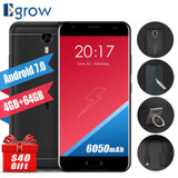 Original Ulefone Power 2 MTK6750T Octa Core Cell Phones Android 7.0 5.5 Inch Mobile Phone 4G RAM 64G ROM OTG Touch ID Smartphone