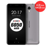 Original Ulefone Power 2 Mobile Phone 5.5" FHD MTK6750T Octa Core Android 7.0 4GB RAM 64GB 16MP 6050mAh Touch ID 4G Smartphone