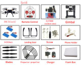Original SYMA X8G X8C X8W X8HG RC Drone With SJ7000 14MP 1080p Full HD WiFi Camera 2.4G 4CH FPV Quadcopter Professional Drone