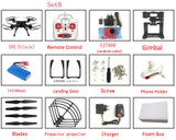 Original SYMA X8G X8C X8W X8HG RC Drone With SJ7000 14MP 1080p Full HD WiFi Camera 2.4G 4CH FPV Quadcopter Professional Drone