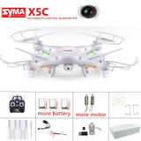 Original Syma X5c Drone With Camera Dron Headless Mode Rc Helicopter Rc Quadcopter Flying Camera Drone Remote Control Drone Toys