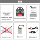 Original Syma X5A Drone 2.4G 4CH RC Helicopter Quadcopter with No Camera, Aircraft Dron for Novice Ship from Russia