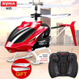 Original SYMA W25 2CH RC Helicopter Shatterproof Remote Control Copter with Built in Gyro Radio Mini Drones Indoor Kid Funny