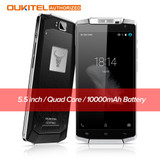 Original Oukitel K10000 5.5 inch 4G LTE Android 5.1 Smartphone 10000mAh Battery 2GB+16GB ROM 720P 13MP Outdoor Mobile Cellphone