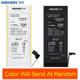 Original NOHON Phone Battery For Apple iPhone 6Plus 6 Plus Replacement Batteries 3250mAh MAX Capacity Lithium Polymer Free Tools