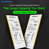 Original NOHON Phone Battery For Apple iPhone 6Plus 6 Plus Replacement Batteries 3250mAh MAX Capacity Lithium Polymer Free Tools