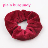 ON SALE 1PCS Women Velvet Hair Scrunchies Elastic Spring Hair Bands Ties Ponytail Holder Hair Accessories Women Girls Head Bands