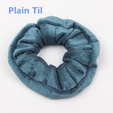 ON SALE 1PCS Women Velvet Hair Scrunchies Elastic Spring Hair Bands Ties Ponytail Holder Hair Accessories Women Girls Head Bands