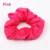 ON SALE 1PCS Women Velvet Hair Scrunchies Elastic Spring Hair Bands Ties Ponytail Holder Hair Accessories Women Girls Head Bands
