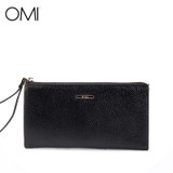 OMI Women's wallet Women's bag Female's purse ladies' long wallet genuine leather purse famous designer brand luxury Clutch 2017