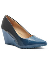 Ombre Wedge - Navy