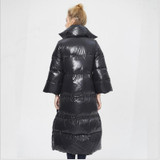 OLN High Quality Women Down Coat 2017 Winter Parka Loose Maxi Long Outerwear Duck Down Jacket Fashion Snowclassic Luxury Coats