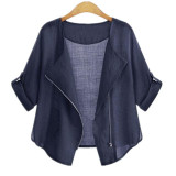 Oladivi 2017 Summer Fashion Plus Size Clothing Cardigans Casual Female Blouses and Shirts for Women Sun Protection Kimono Tops