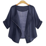 Oladivi 2017 Summer Fashion Plus Size Clothing Cardigans Casual Female Blouses and Shirts for Women Sun Protection Kimono Tops