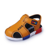 KKABBYII Children Shoes Boys Growing Sandals New Summer Leather Casual Beach Boys Sandals Soft Kids Shoes Chaussure Enfant