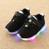 KKABBYII Children Shoes With Light Chaussure Led Enfant New Kids Sports Shoes Breathable Boys LED Sneakers For Girls