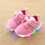 KKABBYII Children Shoes With Light Chaussure Led Enfant New Kids Sports Shoes Breathable Boys LED Sneakers For Girls