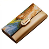 kivi women wallets genuine leather coin purse famous brand long womens purses luxury brand real leather wallet