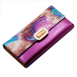 kivi women wallets genuine leather coin purse famous brand long womens purses luxury brand real leather wallet