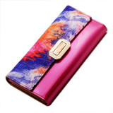kivi women wallets genuine leather coin purse famous brand long womens purses luxury brand real leather wallet