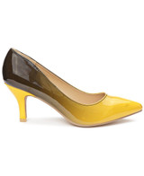 Kitten Heel - Mustard Kitten Heel - Mustard