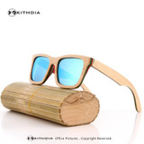KITHDIA TOP Black Wooden Sunglasses Handmade Natural Skateboard Wooden Sunglasses Men Women Wooden polarized sunglasses