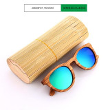 KITHDIA Natural Wooden Sunglasses Bamboo Brand Sun Glasses Vintage Wood Case Beach Polarized Sunglasses for Driving gafas de sol