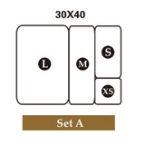Kitchen Wardrobe Drawer Storage Box Set Tableware Cosmetics Stationery Holder Boxes Home Office DIY Combination Organizer