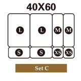 Kitchen Wardrobe Drawer Storage Box Set Tableware Cosmetics Stationery Holder Boxes Home Office DIY Combination Organizer