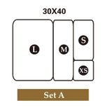 Kitchen Wardrobe Drawer Storage Box Set Tableware Cosmetics Stationery Holder Boxes Home Office DIY Combination Organizer