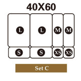 Kitchen Wardrobe Drawer Storage Box Set Tableware Cosmetics Stationery Holder Boxes Home Office DIY Combination Organizer