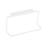 Kitchen Towel Hanging Rack Holder Rail Organizer Free Nail Door Back Rack Bathroom Kitchen Cabinet Cupboard Hanger -15