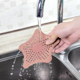 Kitchen Sink Filter Sewer Drain Hair Colander Strainers PVC Drain Sucker Bathroom Sink Outlet Filter