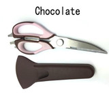 kitchen scissors knife for fish chicken household stainless steel multifunction cutter shears  free shipping with magnetic cover kitchen scissors knife for fish chicken household stainless steel multifunction cutter shears  free shipping with magnetic cover