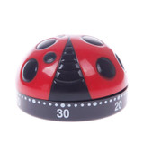 Kitchen Lovely 60 Minute Ladybug Timer Easy Operate Kitchen Useful Cooking Ladybird Shape Kitchen Tools #55206