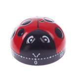 Kitchen Lovely 60 Minute Ladybug Timer Easy Operate Kitchen Useful Cooking Ladybird Shape Kitchen Tools #55206
