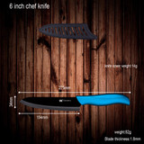 Kitchen Knives 3" Paring 4"Utility 5" Slicing 6" Chef Ceramic Knives Peeler Five-Piece Set Black Blade Cooking Tool Hot Products