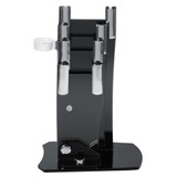 Kitchen Knife Cutlery Storage Black Knife Holder Stand For 3" 4" 5" 6" Knives Rack With Peeler Knives Holder