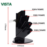 kitchen knife 3" 4" 5" 6" +Peeler+Knife Holder Ceramic Knife White Blade Top Quality Kitchen Knives