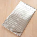 Kitchen Gas Stove Taiwan Baffle Plate Aluminum Foil Insulation Board Insulation Oil Proof 84*32.5cm Cooking Grease Splash Baffle