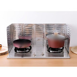 Kitchen Gas Stove Baffle Grease Foil Insulation Block Oil Splash Plate Cooking Hot Baffle Tinfoil Board Aluminum foil Baffle