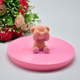 Kitchen DIY Plastic Cake Stand Decor Turntable Manually Rotating Round Shaped Cake Mounting Pattern Tool 2017ing