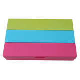Kitchen Creative Tool Plastic Food Wrap Cling Film Dispenser Aluminum Foil Wax Paper Cutter Cutting Box 3 Colors YL972052