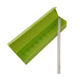 Kitchen Creative Tool Plastic Food Wrap Cling Film Dispenser Aluminum Foil Wax Paper Cutter Cutting Box 3 Colors YL972052