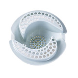 Kitchen Bathroom Sink Filter Net Anti Clogging Silicone Drain Sink Sewer Debris Filter Net 2JY27