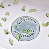 Kitchen Bathroom Sink Filter Net Anti Clogging Silicone Drain Sink Sewer Debris Filter Net 2JY27