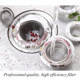 Kitchen Bathroom Stainless Steel Sink Waste Strainer Basin Filter Basin Plug Hole Filter Hair Trap Bathroom Drain Hole