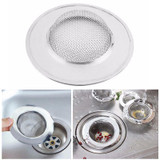 Kitchen Bathroom Stainless Steel Sink Waste Strainer Basin Filter Basin Plug Hole Filter Hair Trap Bathroom Drain Hole