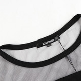 Kissmilk 2018 Big Size Fashion Women Clothing Casual Solid Mesh Patchwork Summer Dress Loose O-Neck Plus Size Dress 4XL 5XL 6XL